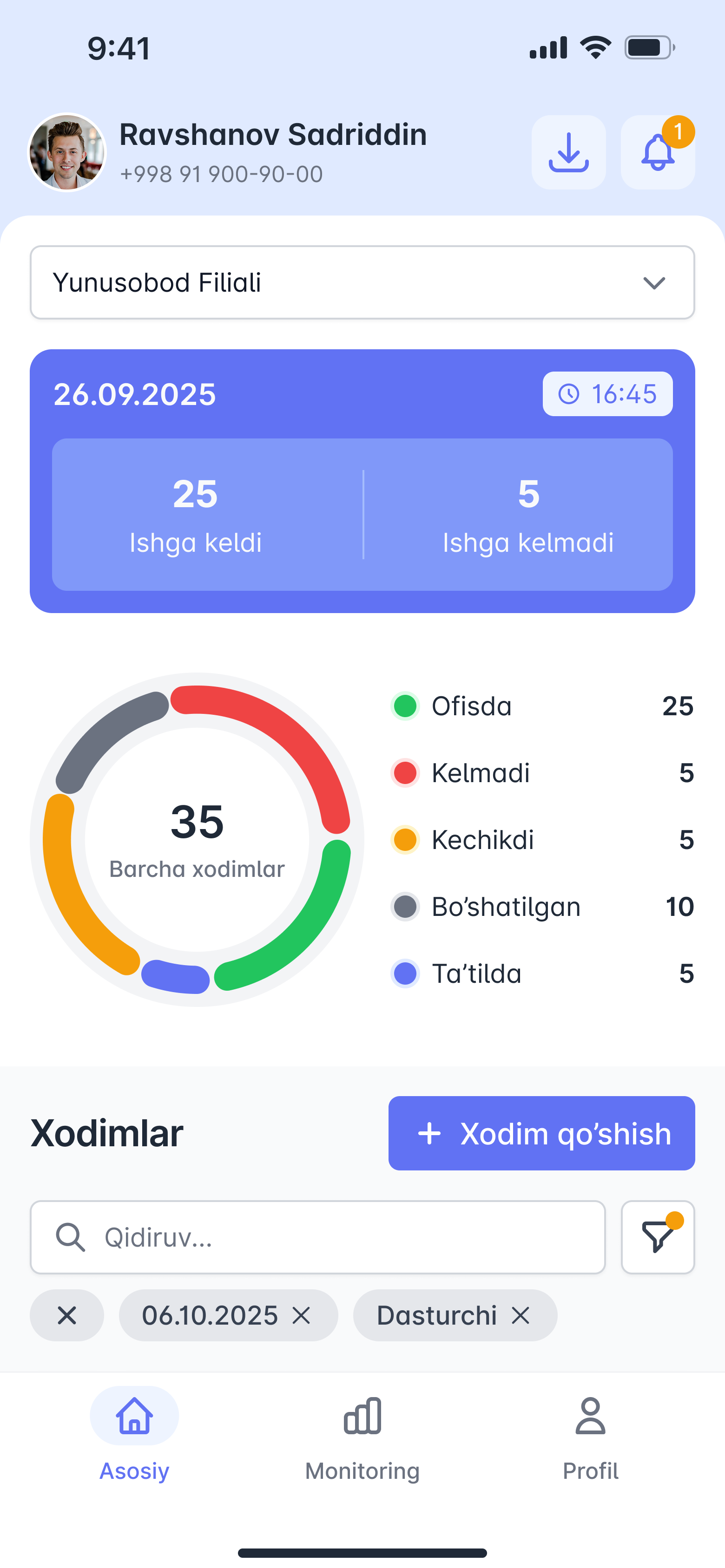 HR Pulse mobil ilova